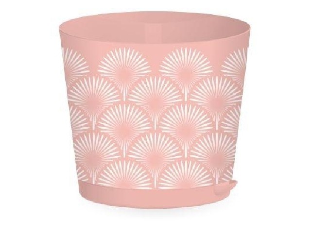 Горшок для цветов Easy Grow d 160 с прикорневым поливом 2 л Розовый сад  47016/16